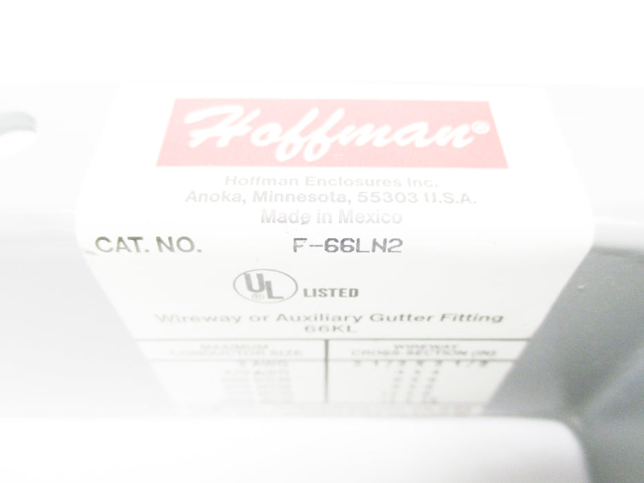 HOFFMAN F-66LN2 NSMP