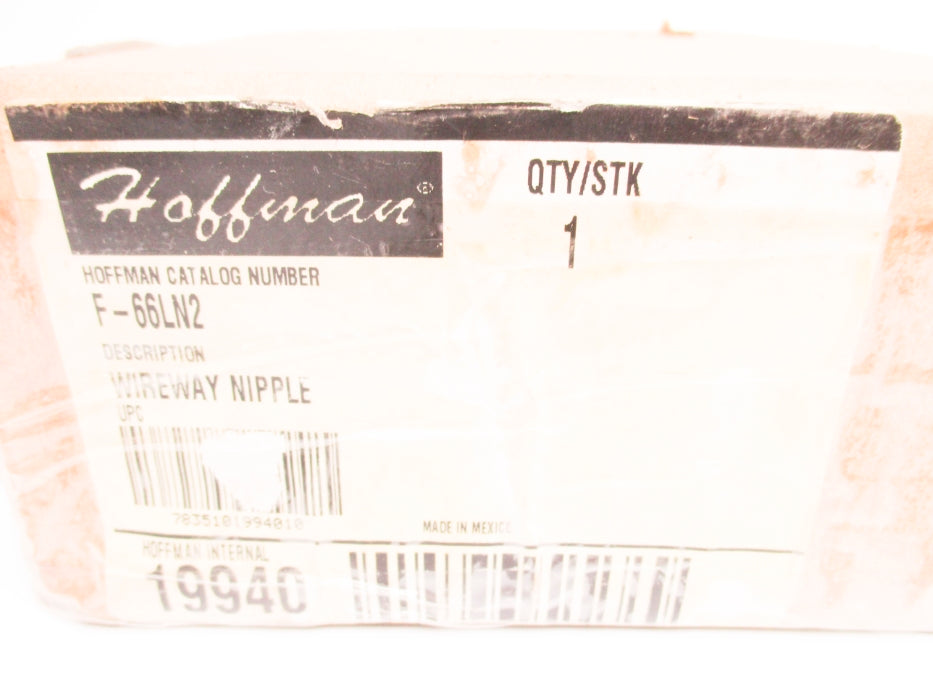 HOFFMAN F-66LN2 NSMP
