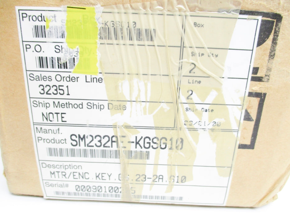PARKER SM232AE-KGSG10 NSMP