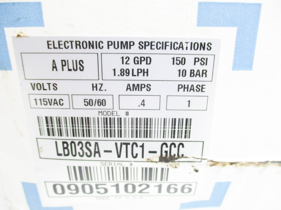 GARRATT-CALLAHAN LB03SA-VTC1-GCC NSMP