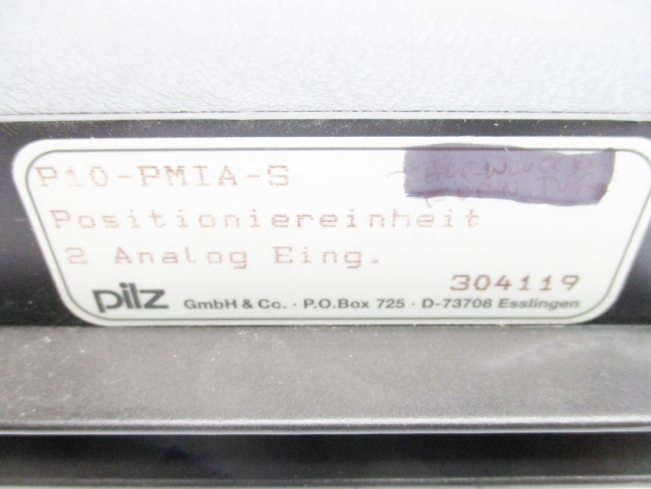 PILZ P10-PMIA-S UNMP