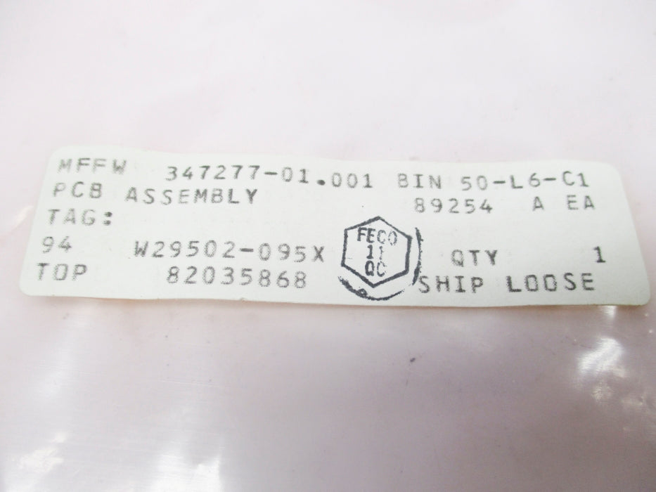 FORNEY ENGINEERING 347277-01 NSMP