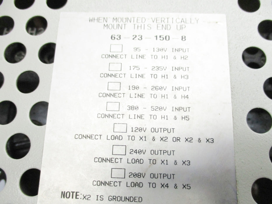 SOLA 63-23-150-8 UNMP