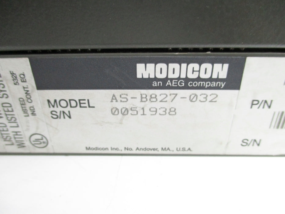 MODICON AS-B827-032 UNMP
