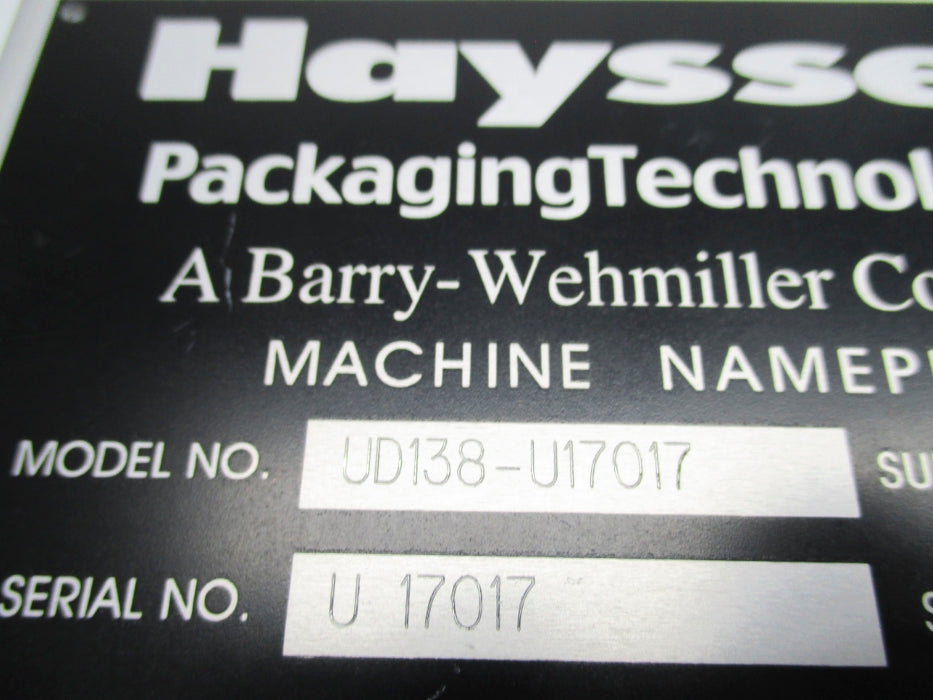 HAYSSEN UD138-U17017 UNMP