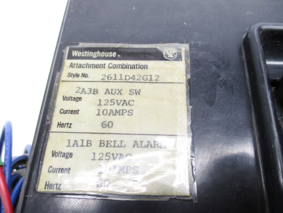 WESTINGHOUSE LA3250 250A 600V REMAN