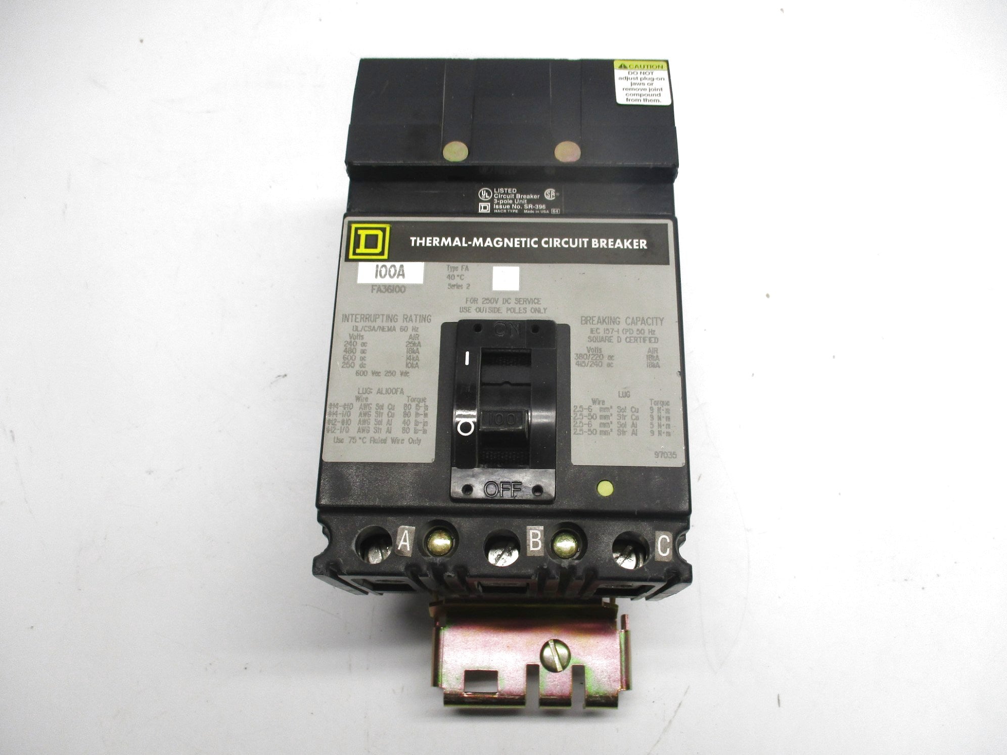SQUARE  D FA34070 SER. 2 480V-250V (GREY) NSNP