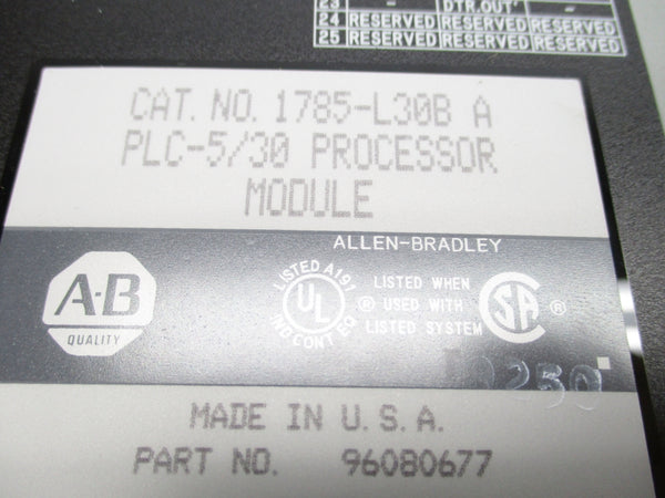 ALLEN BRADLEY 1785-L30B SER. A UNMP