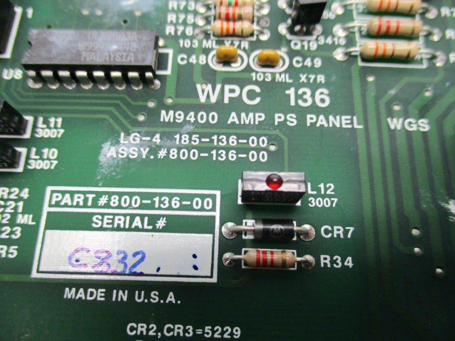 WPC 800-136-00 UNMP