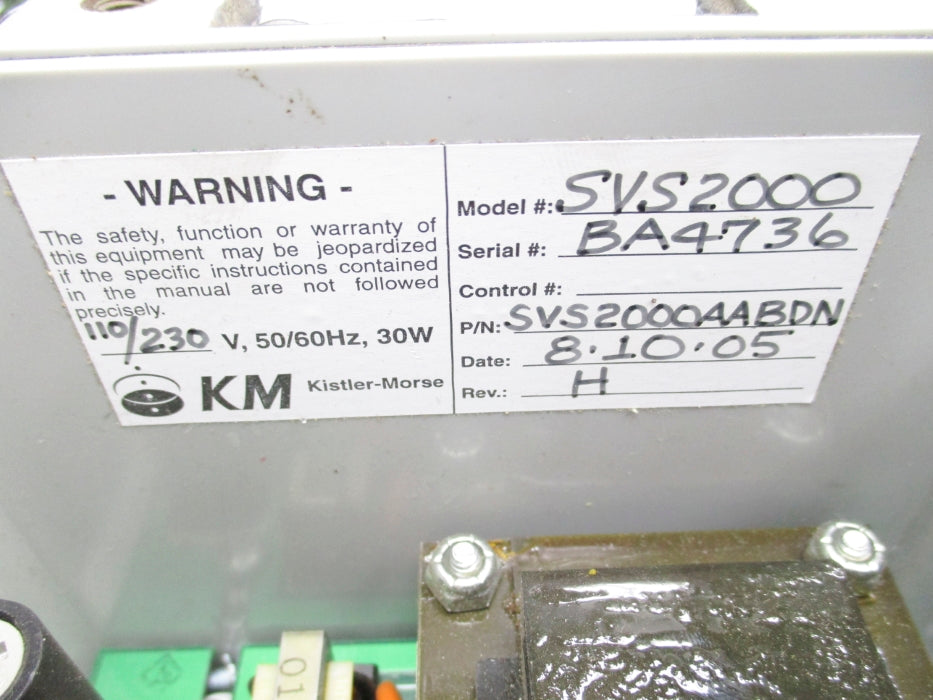 KM SVS2000AABDN UNMP