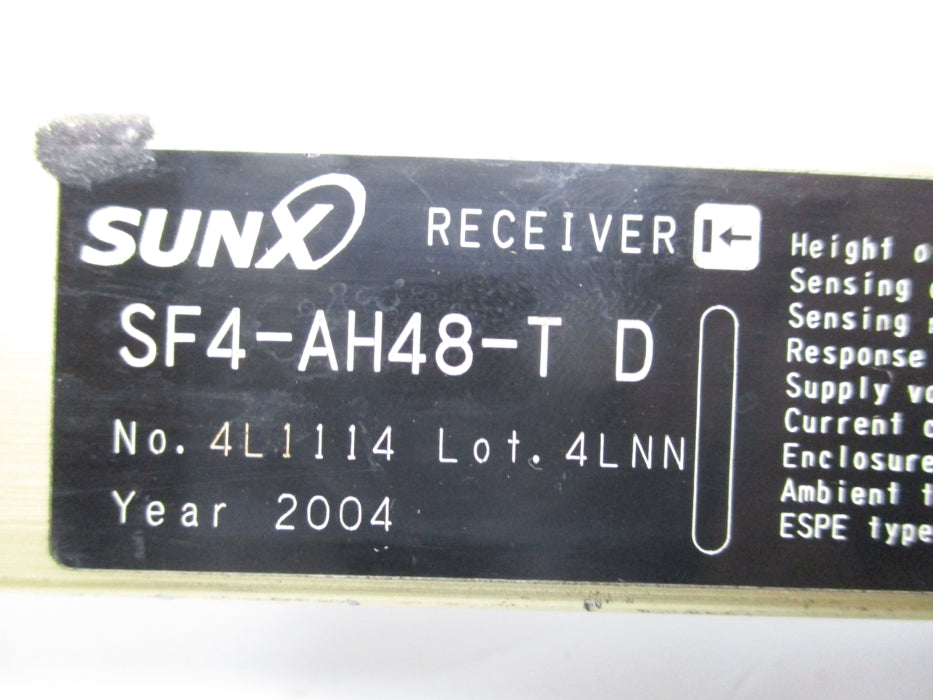 SUNX SF4-AH48-T D 24VDC UNMP