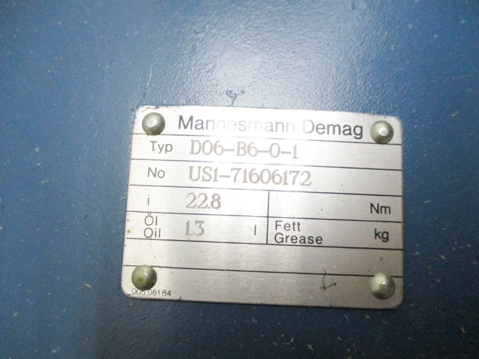 DEMAG KBA71 D06-B6-0-1 NSMP