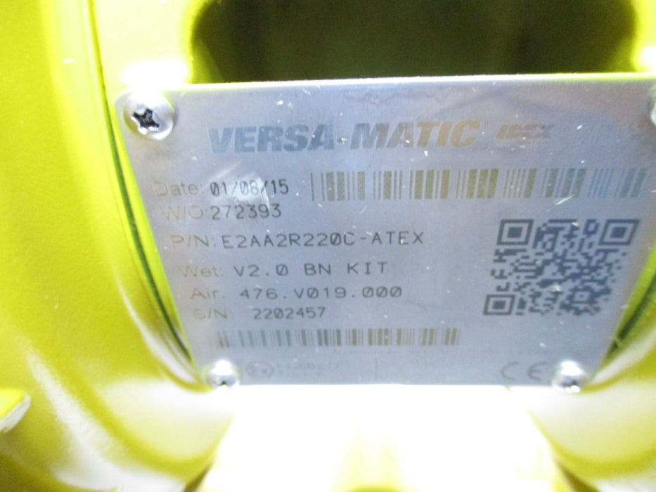 VERSA-MATIC E2AA2R220C-ATEX NSMP