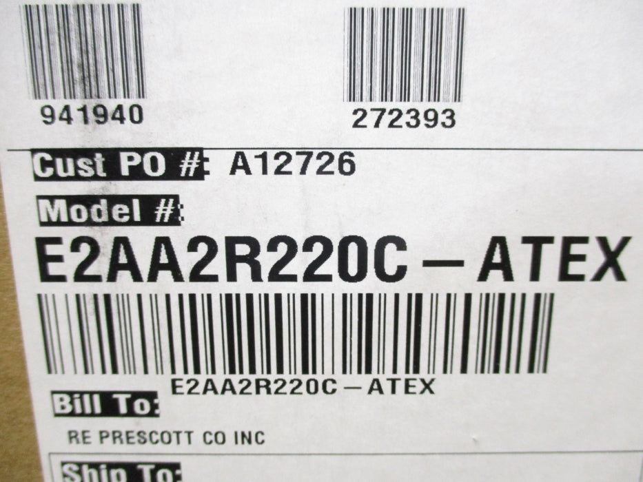 VERSA-MATIC E2AA2R220C-ATEX NSMP
