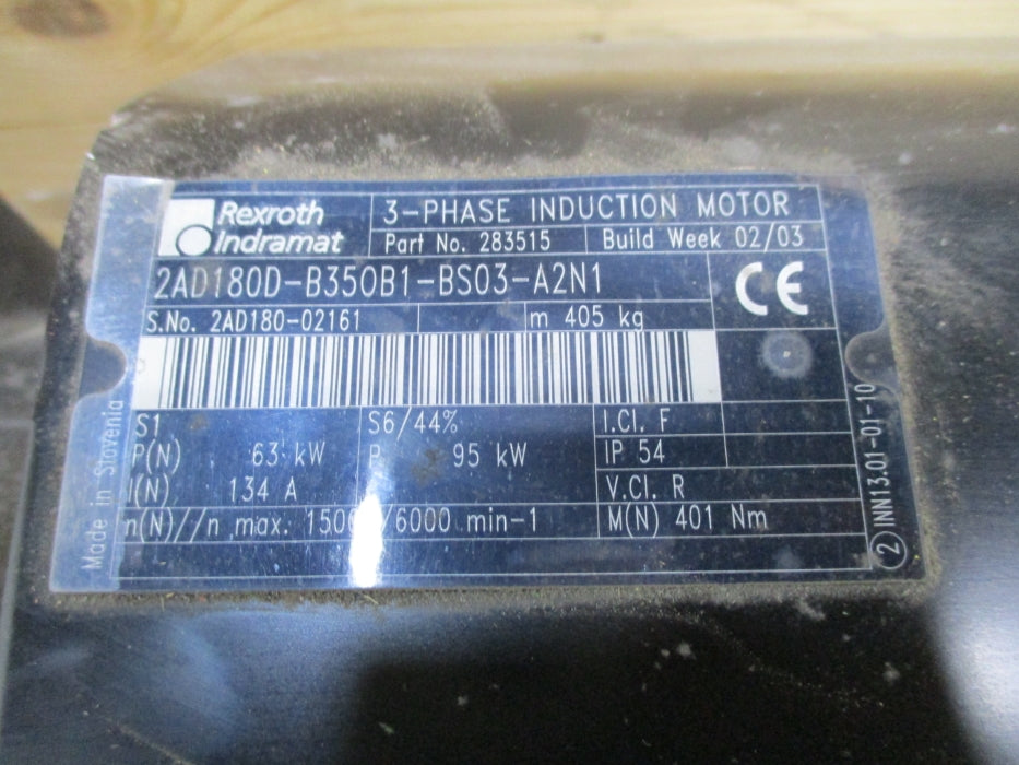 REXROTH 2AD180D-B350B1-BS03-A2N1 NSNP
