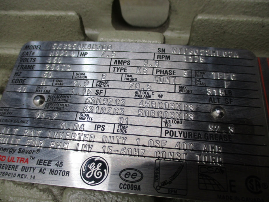 GENERAL ELECTRIC 5KS254XAB300 NSNP