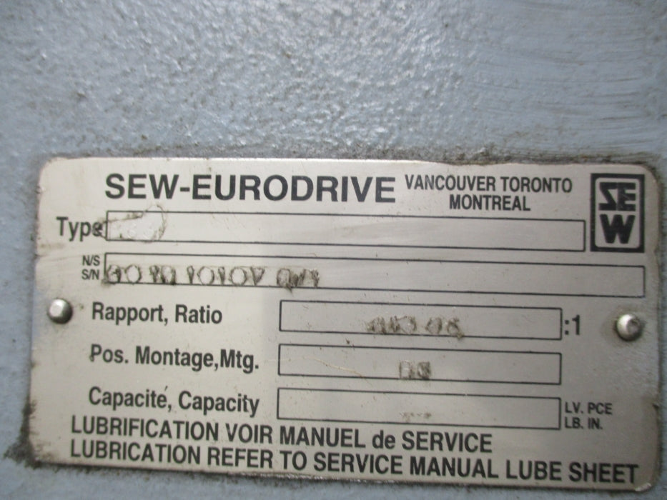 SEW-EURODRIVE RB3DT90S4 NSNP