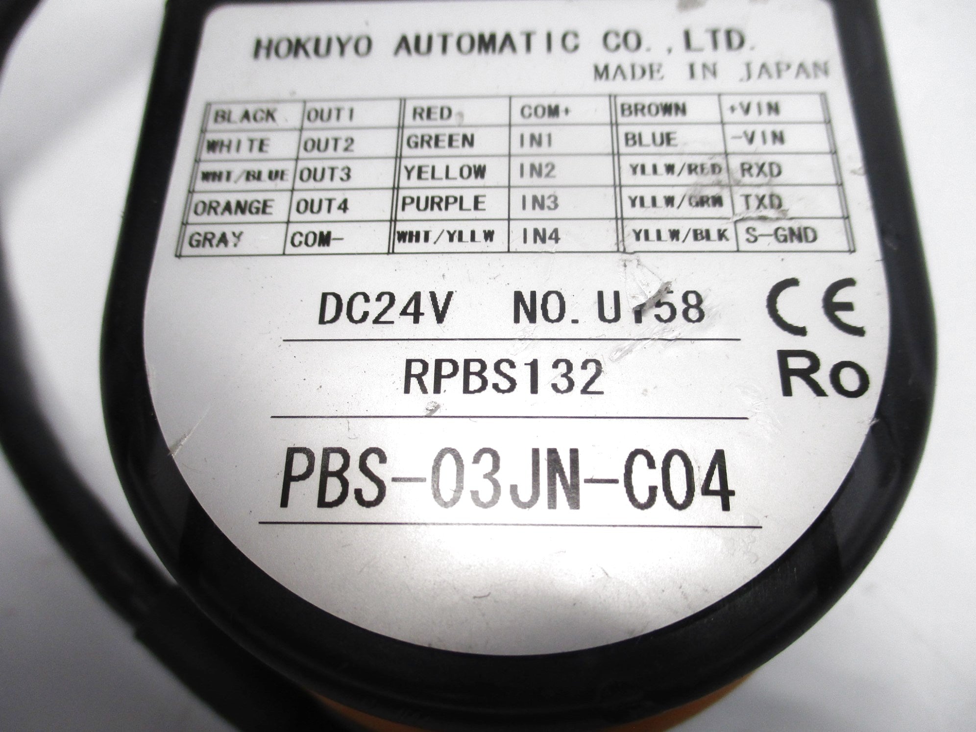 HOKUYO PBS-03JN-C04 NSNP