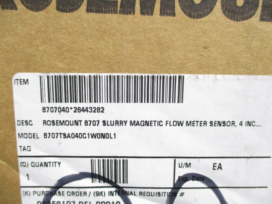 ROSEMOUNT 8707TSA040C1W0N0L1 285PSI NSMP
