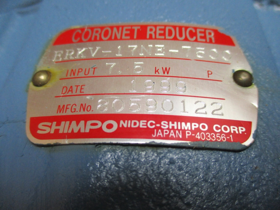 NIDEC-SHIMPO ERKV-17NE-7500 NSNP