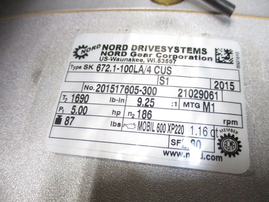 NORDS SK100LA/4CUS SK672.1-100LA/4 NSMP