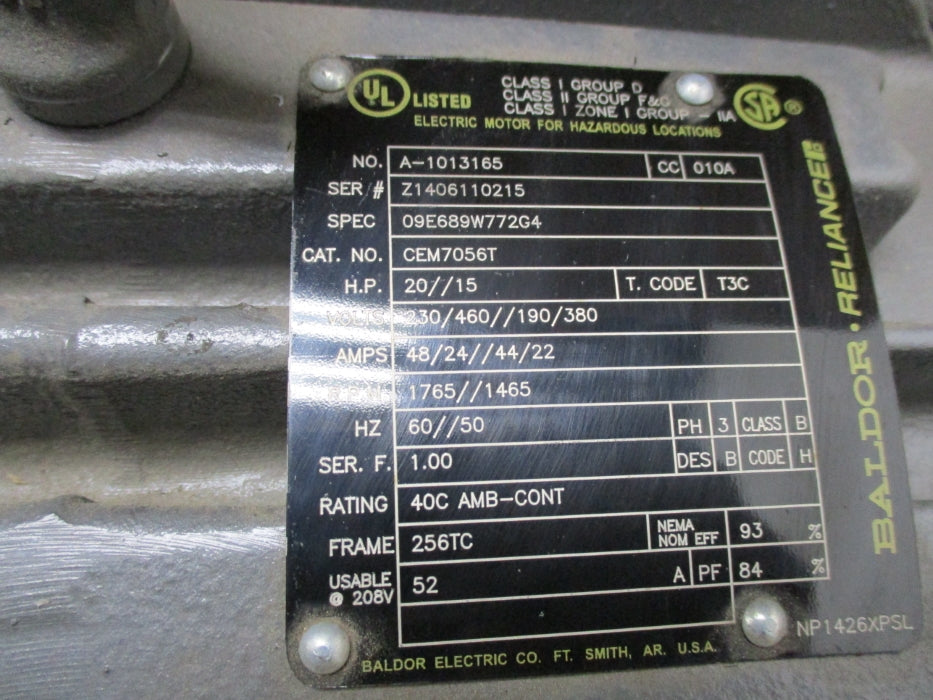 BALDOR CEM7056T NSMP