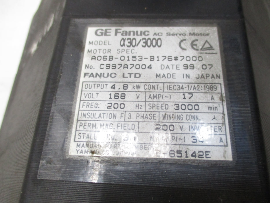 FANUC A06B-0153-B176#7000 (AS PICTURED) UNMP