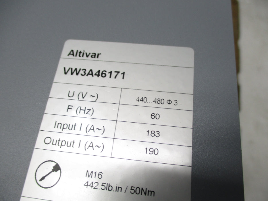 SCHNEIDER ELECTRIC VW3A46171 UNMP
