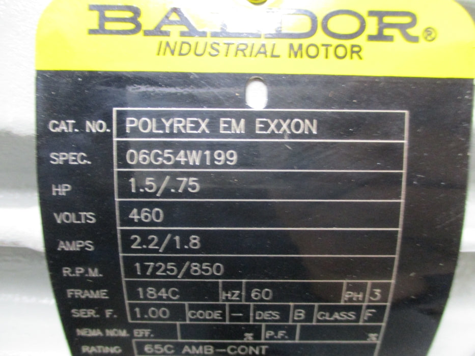 BALDOR 06G54W199 SER. F NSMP
