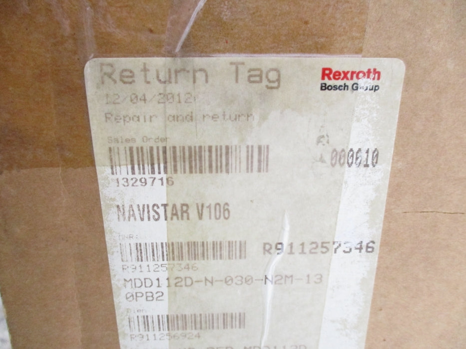 REXROTH MDD112D-N-030-N2M-130PB2 REMAN