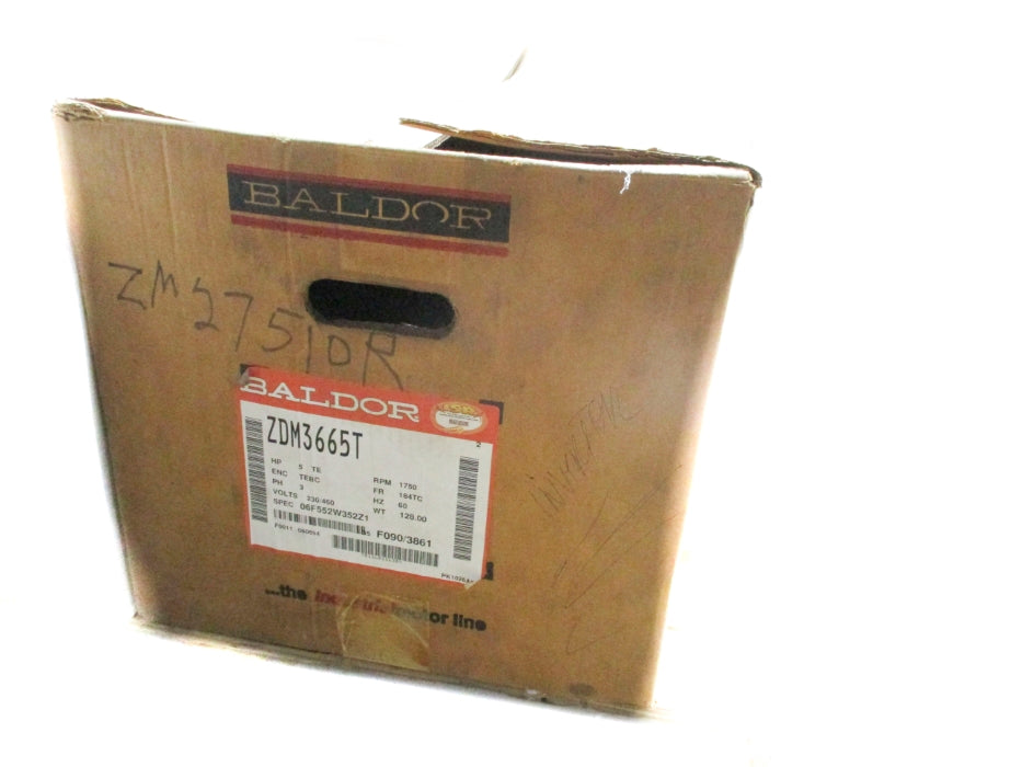BALDOR ZDM3665T NSMP