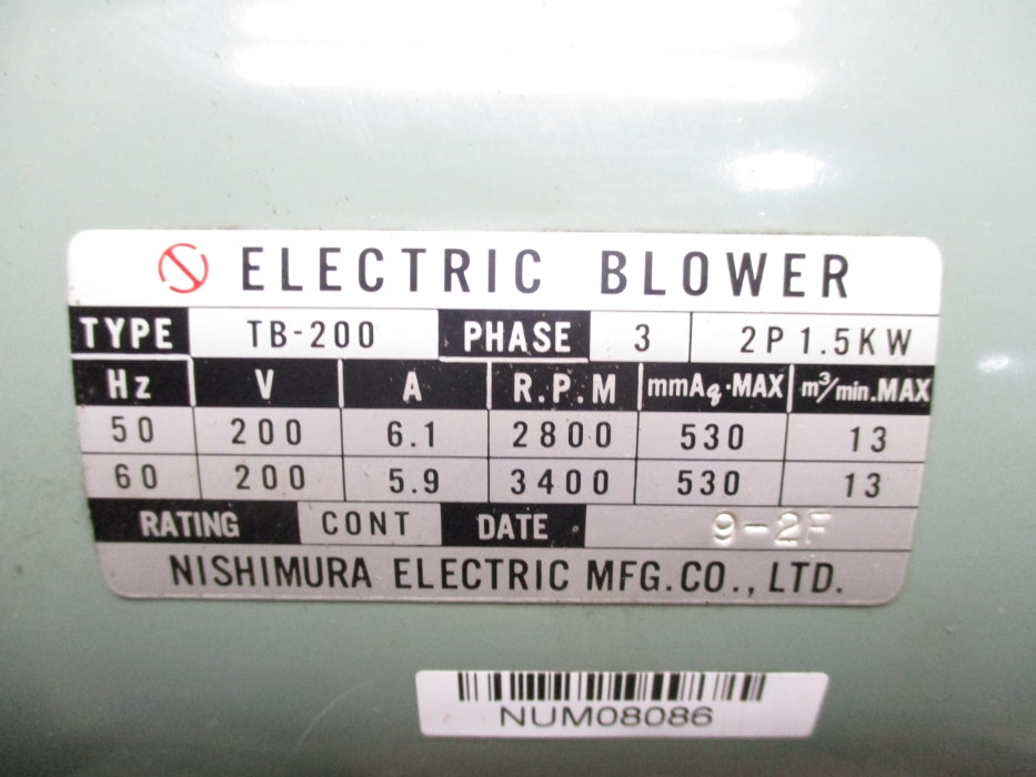 NISHIMURA TB-200 NSNP