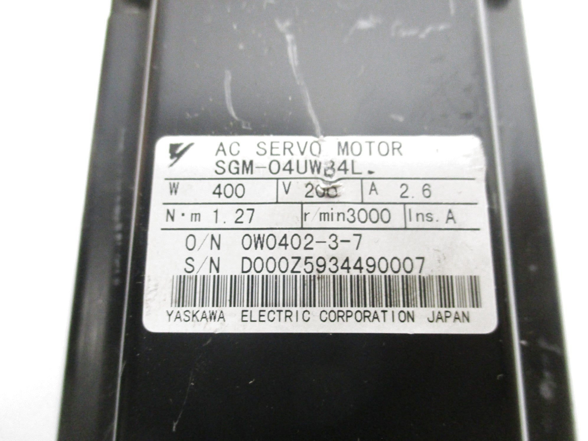 YASKAWA SGM-04UWB4L UNMP