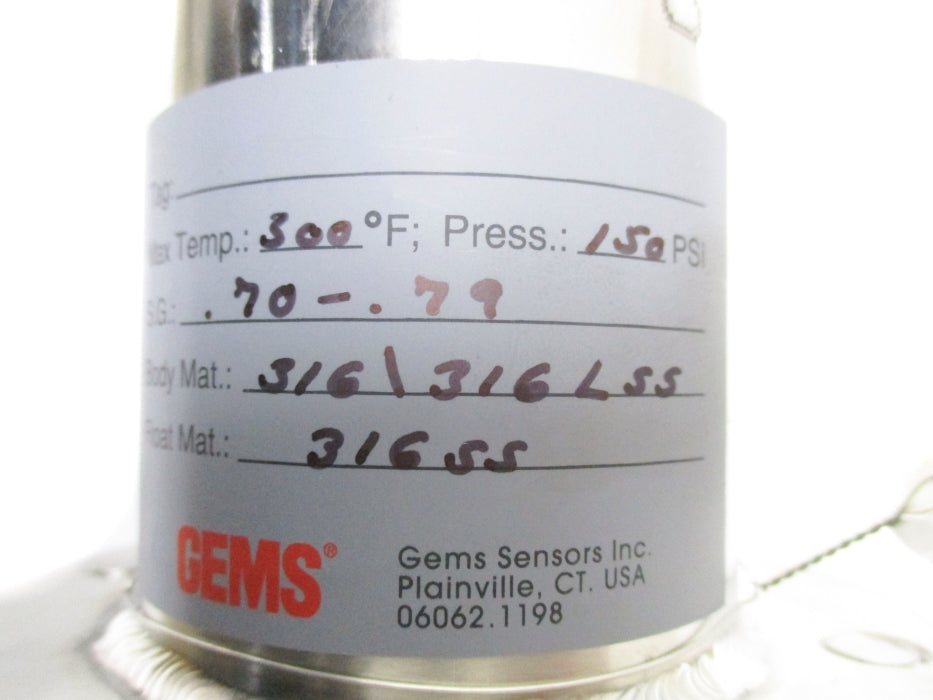 GEMS SURESITE 817650 86375 150PSI NSMP