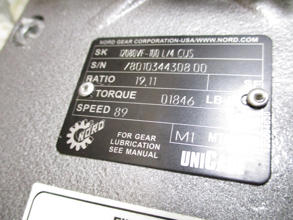 NORD 12080VF-100L/4CUS NSMP