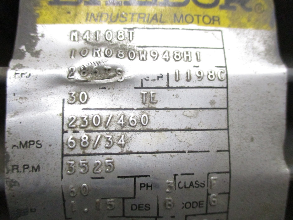 BALDOR M4108T NSNP