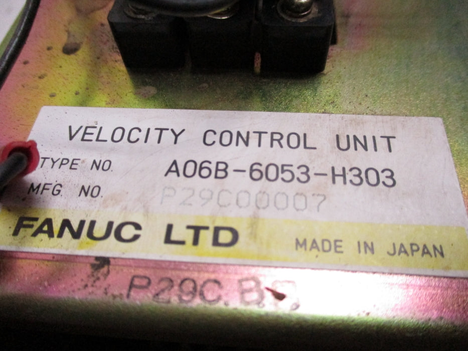 FANUC A06B-6053-H303 UNMP