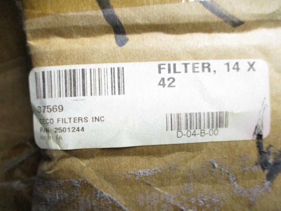 CECO FILTERS 2501244 14X42 NSMP