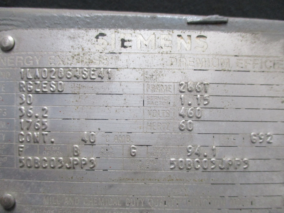 SIEMENS 1LA02864SE41 NSNP