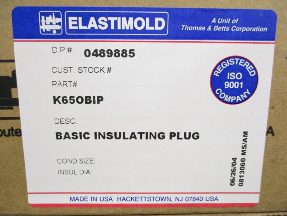 ELASTIMOLD K656LRF220SG3 NSMP