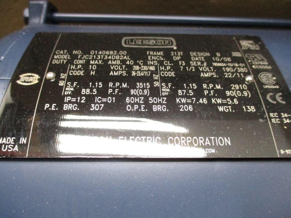 LEESON G140682.00 FJ213T34DB2AL NSMP