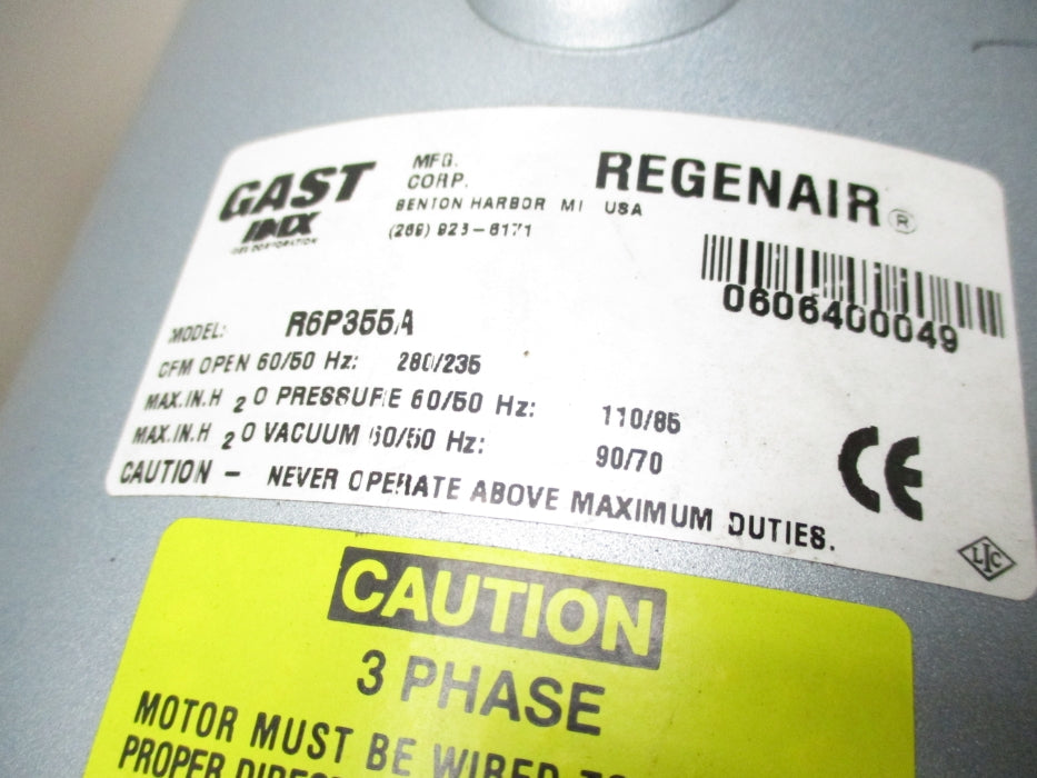 GAST R6P355A NSNP