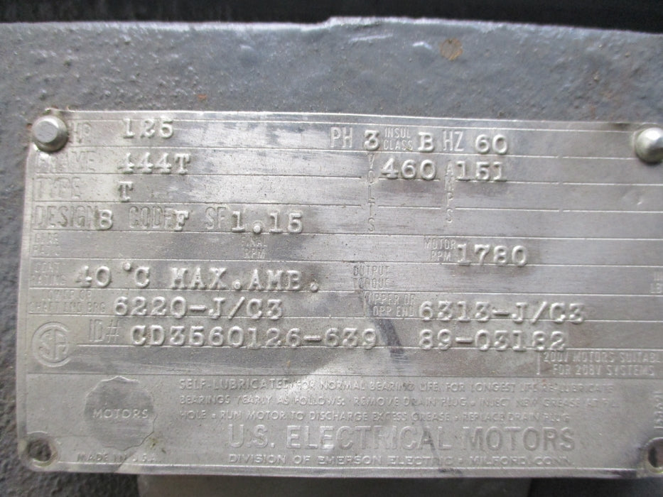 US ELECTRIC MOTORS CD3560126-639 (AS PICTURED) UNMP