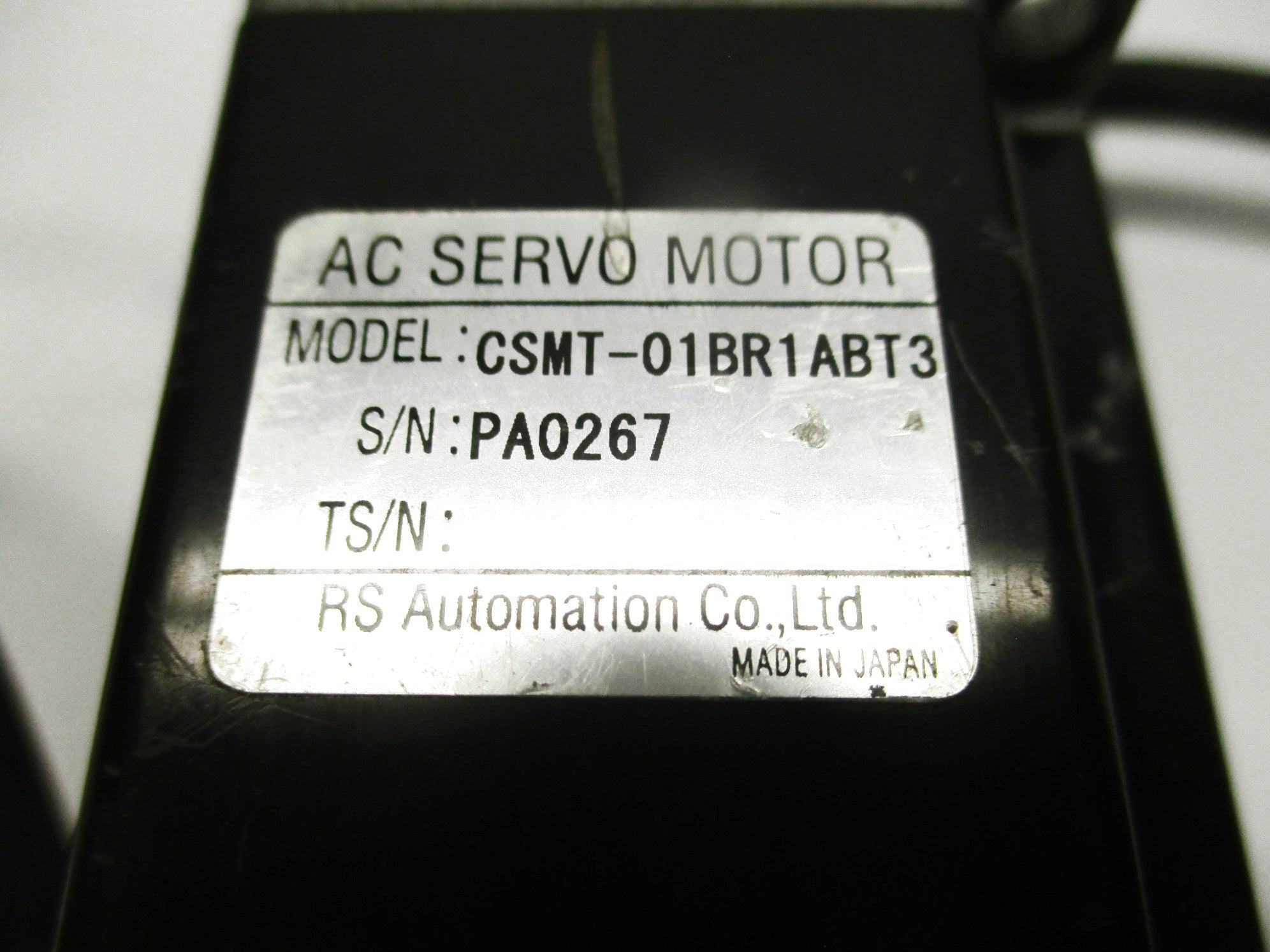 RS AUTOMATION CSMT-01BR1ABT3 UNMP