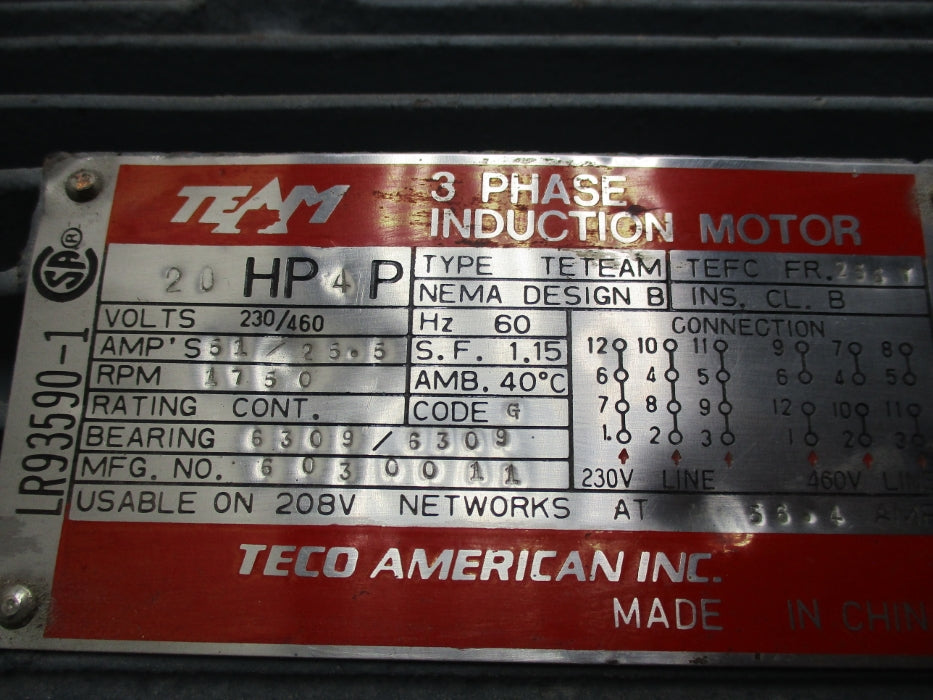 TECO AMERICA LR93590-1 NSNP