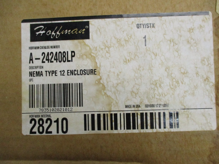 HOFFMAN A-242408LP NSMP