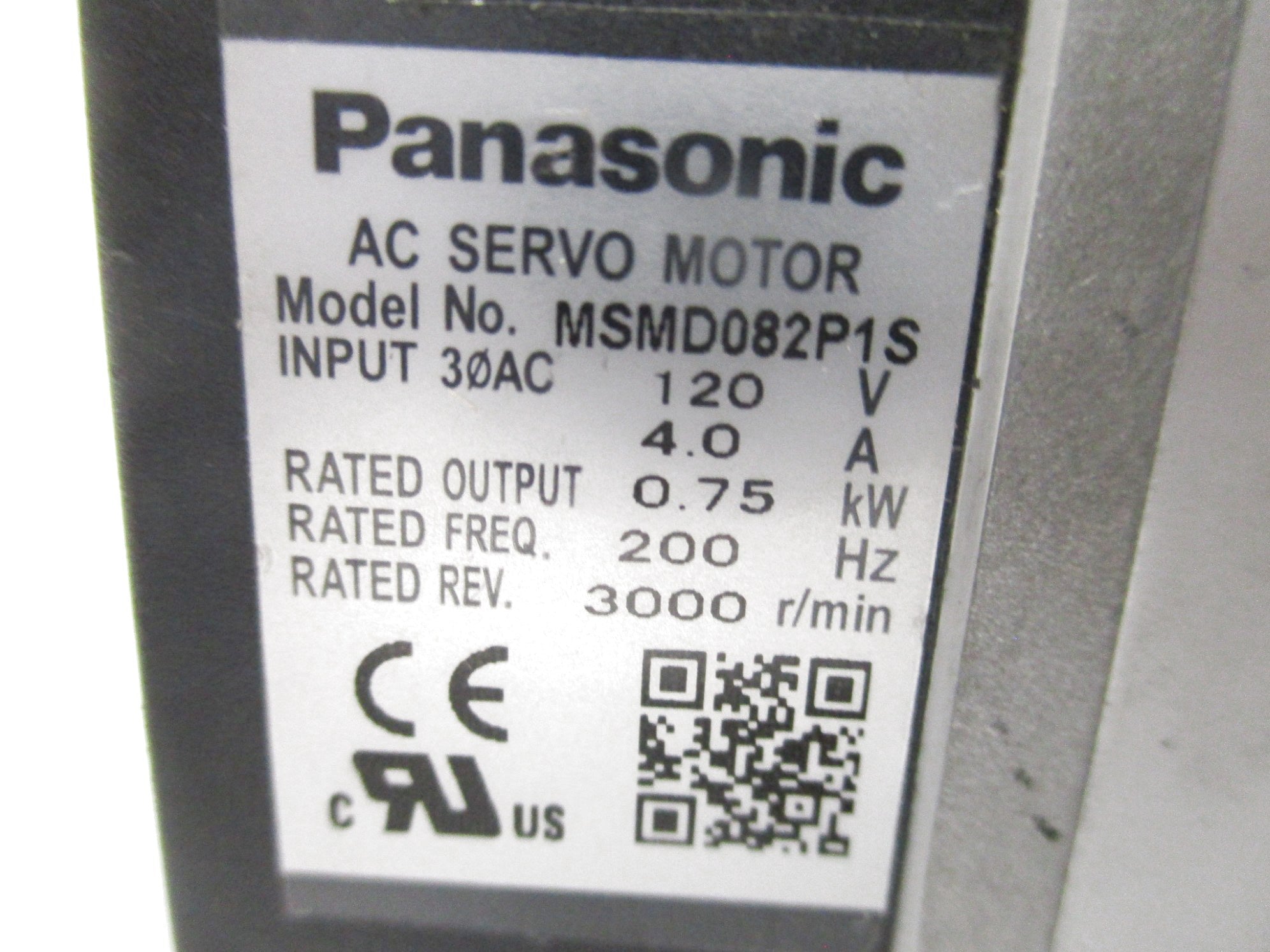 PANASONIC MSMD082P1S UNMP