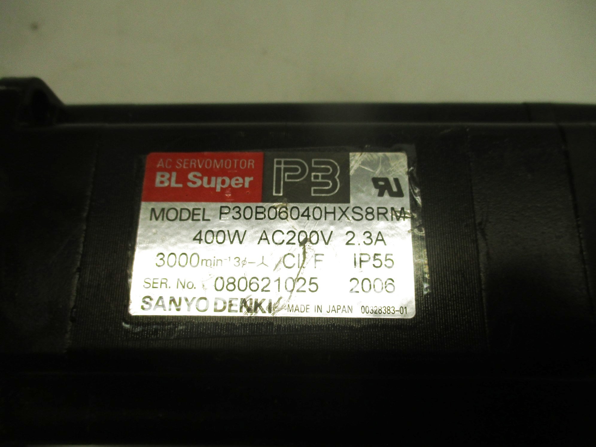 SANYO DENKI P30B06040HXS8RM UNMP