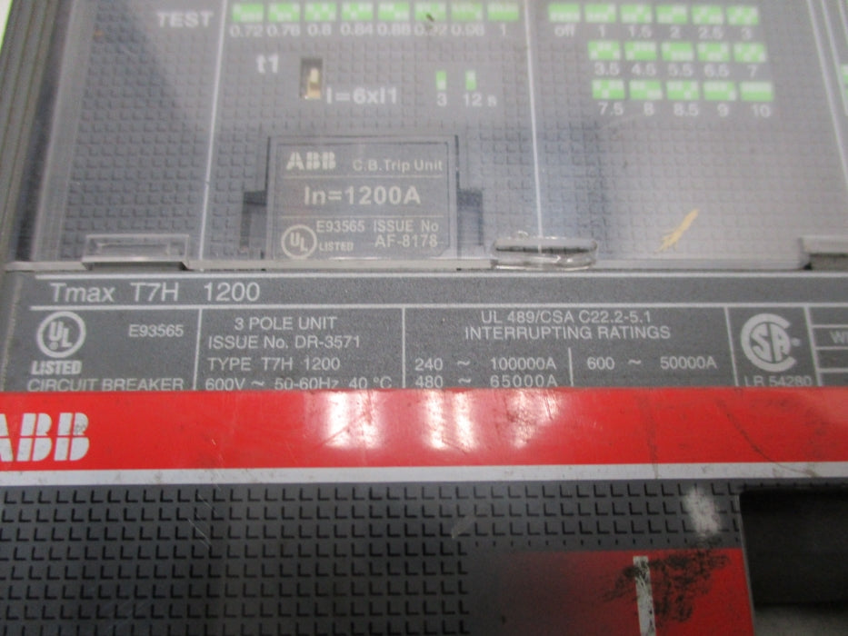 RADIUS POWER T7H-1200 SACE PR231/P RPC1378-1600 NSNP