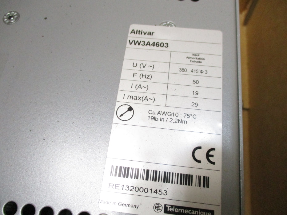 SCHNEIDER ELECTRIC VW3A4603 NSMP